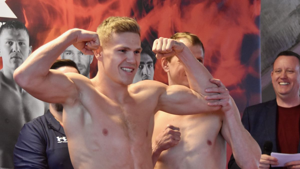 VIDEO Jacob Bank Og Taras Golovashchenko Indvejning Boksenyt VIDEO Jacob Bank Og Taras Golovashchenko Indvejning Boksenyt
